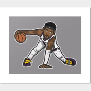 Kyrie Irving Cartoon Style Posters and Art